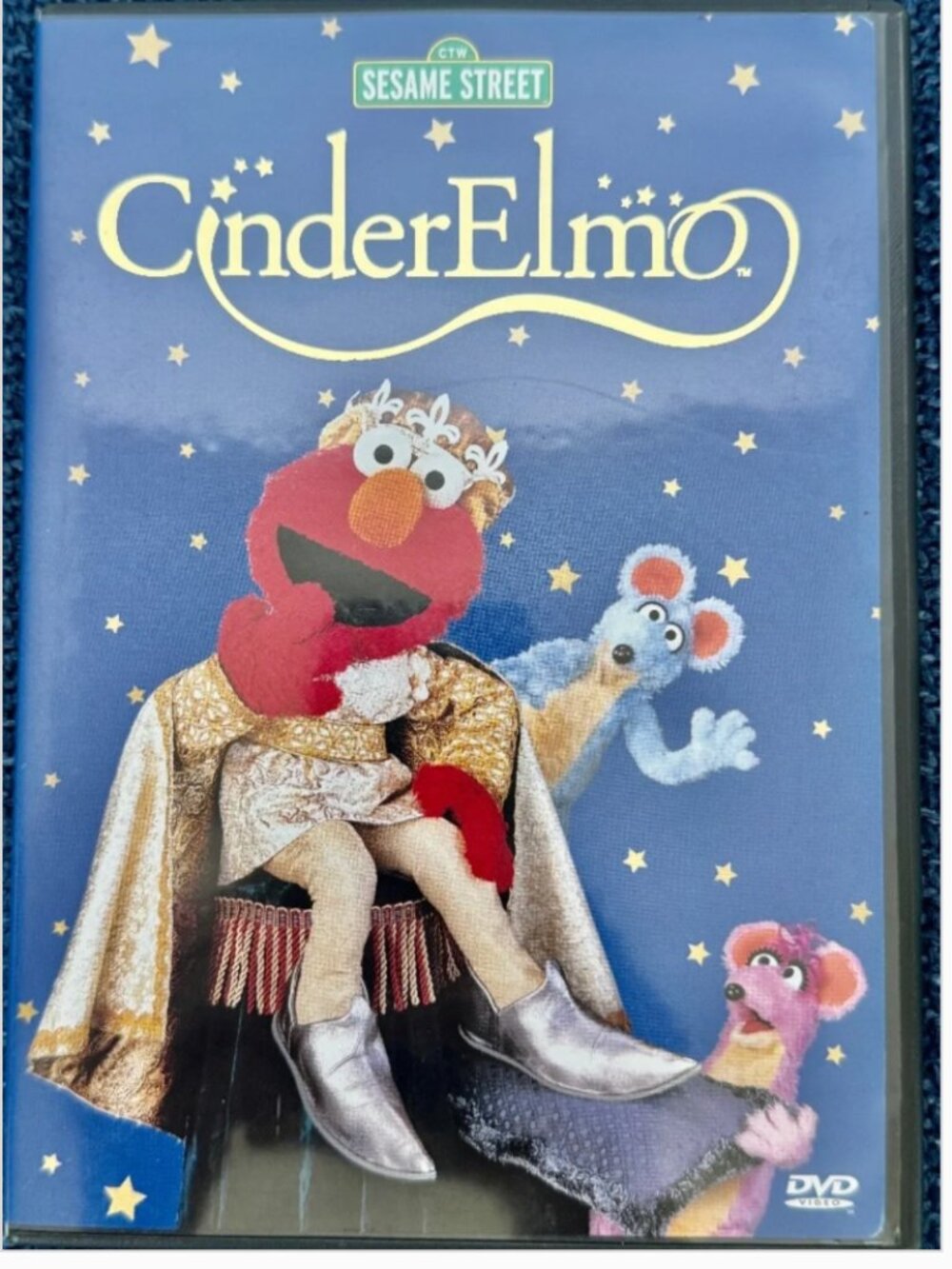 Sesame Street CinderElmo DVD - Kids Movie Elmo Fairy Tale Children’s Family Film
